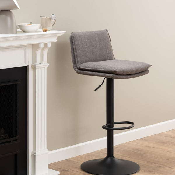 Sgabelli da bar girevoli grigi in set di 2 107 cm Flynn - Actona-image-1