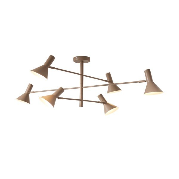 Lampada da soffitto marrone con paralume in metallo ø 13,5 cm Izmir - it's about RoMi