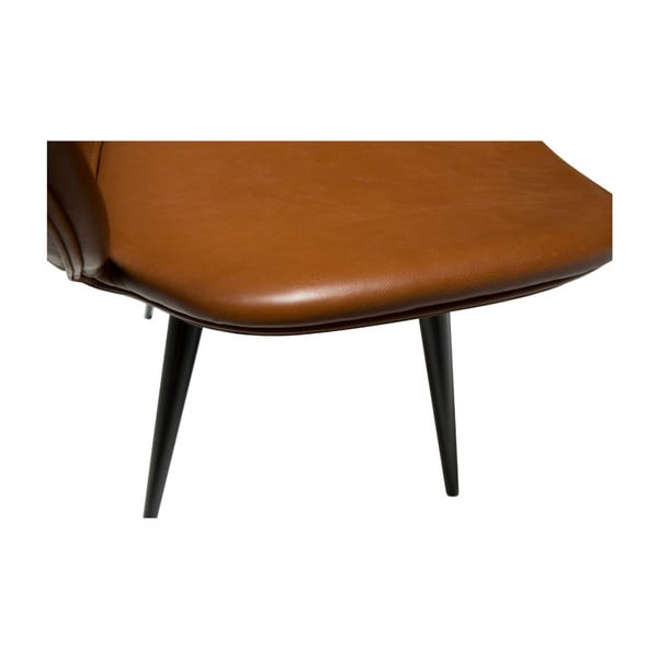 Sedia in similpelle marrone Cloud - DAN-FORM Denmark-image-3