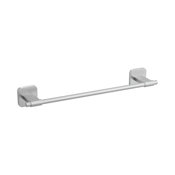 Portasciugamano senza foratura color argento opaco in acciaio inox con aggancio Turbo-loc Porto – Wenko