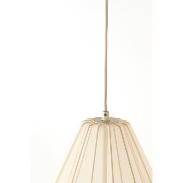 Lampadario beige con paralume in tessuto ø 38 cm Itela - Light & Living-image-4