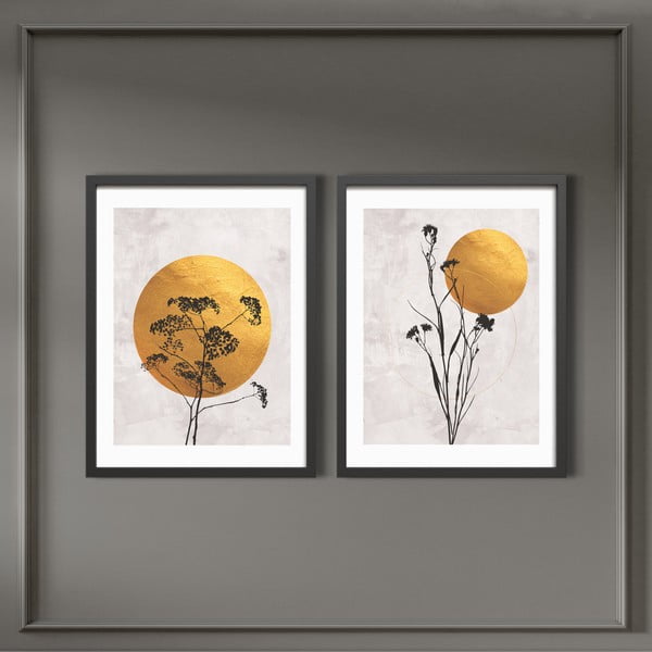 Set di dipinti 2 pz 30x40 cm Charm – Styler-image-1