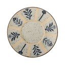 Piatto da dessert in gres azzurro e crema ø 16 cm Leonie - Bloomingville