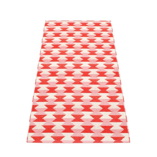 Passatoia da interno/esterno rossa 70x160 cm Dana Coral – Pappelina-image-1