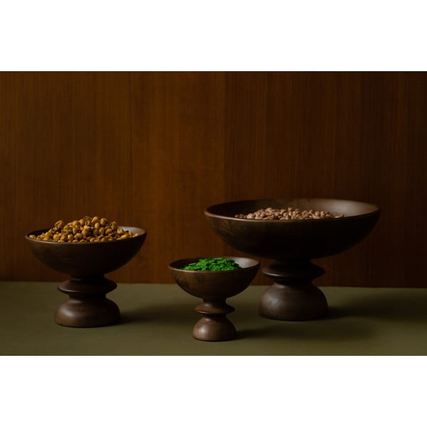 Ciotola decorativa in legno ø 14 cm Gwen - Dutchbone-image-2