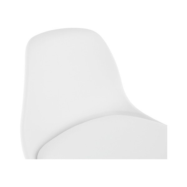 Sgabello da bar bianco, altezza seduta 74 cm Anau - Kokoon-image-1