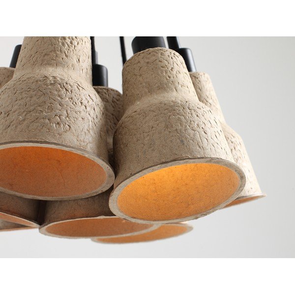 Lampadario beige ø 32 cm Celulo - CustomForm-image-4