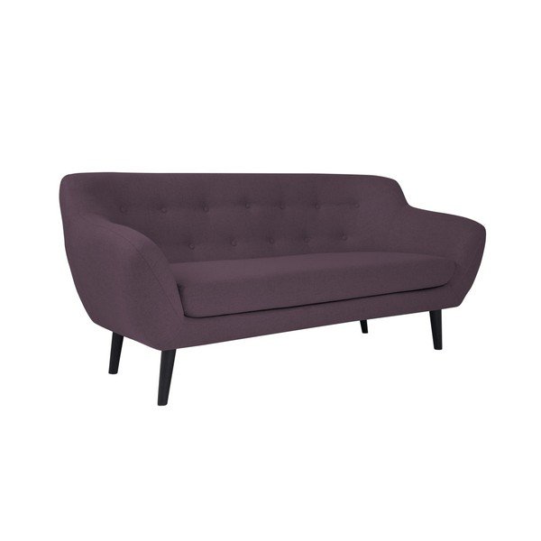 Divano Piemonte viola, 188 cm - Mazzini Sofas