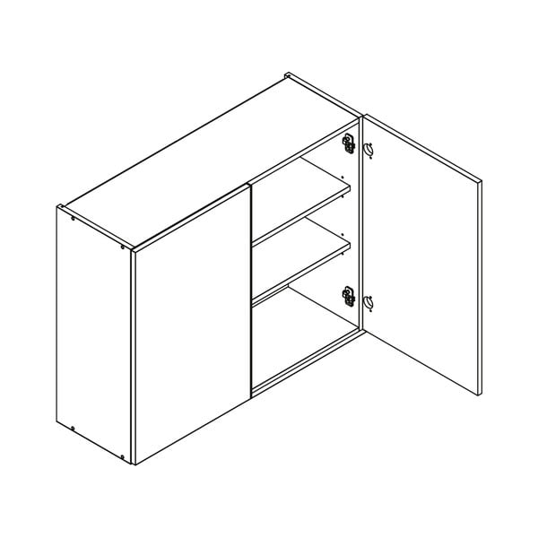 Mobile cucina superiore (larghezza 80 cm) Brodie - STOLKAR-image-3