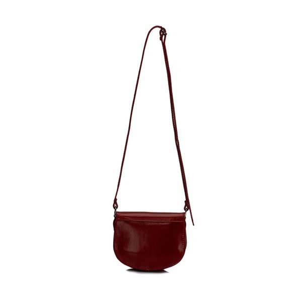 Borsa Gitte in pelle bordeaux - Giulia Massari-image-2