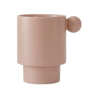 Tazza rosa chiaro in porcellana Inka – OYOY Living Design