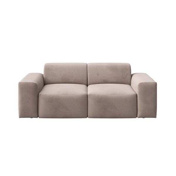 Divano beige rivestito in velluto a coste 205 cm Villet – Rodier