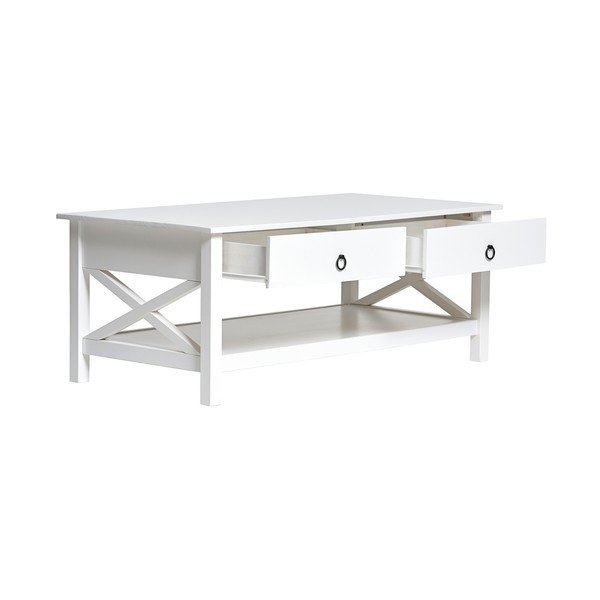 Tavolino bianco Maui, 117 x 45 cm - Marckeric-image-1
