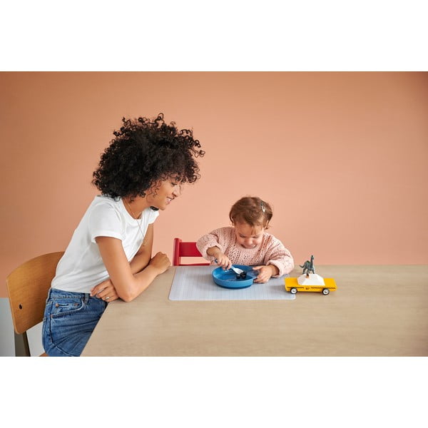 Posate di plastica per bambini in bianco e rosa chiaro 2 pz. Flowers & butterflies - Mepal-image-2