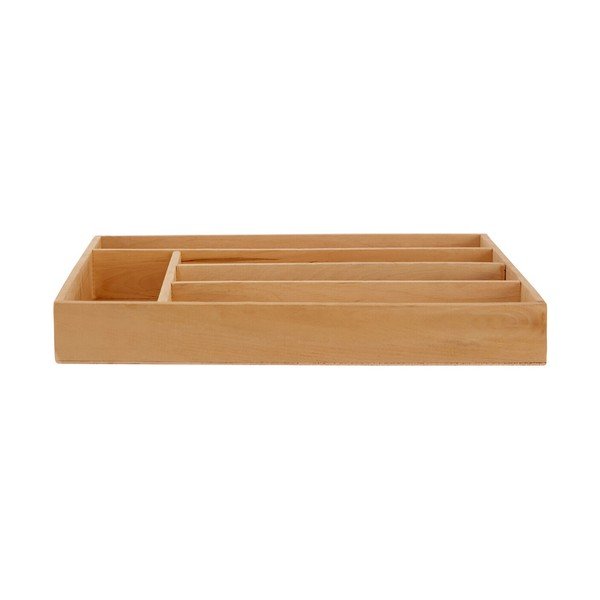 Portaposate di colore naturale in legno 30 x 38 cm – Premier Housewares-image-1