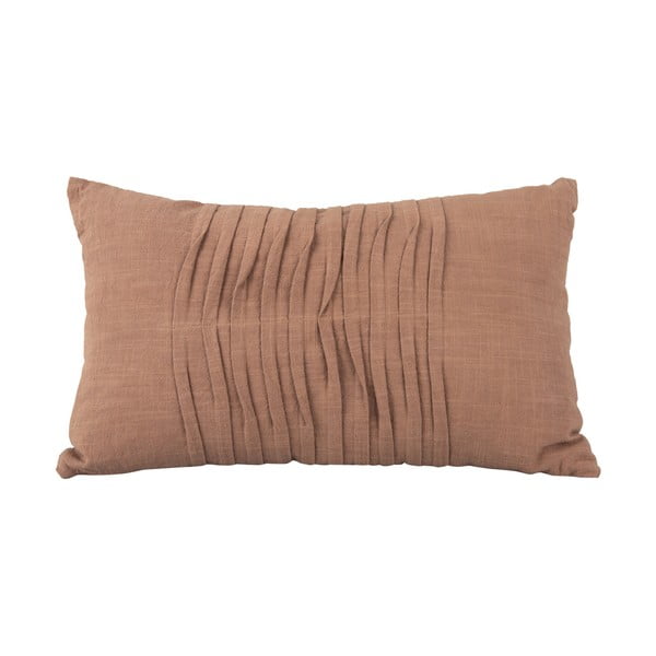 Cuscino in cotone marrone Wave, 50 x 30 cm - PT LIVING