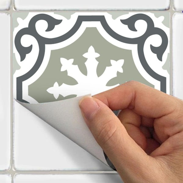 Set di 30 adesivi murali , 10 x 10 cm Oslo - Ambiance-image-3