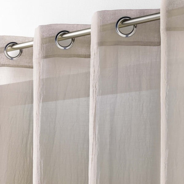 Tenda marrone 140x280 cm Telma - douceur d'intérieur-image-1