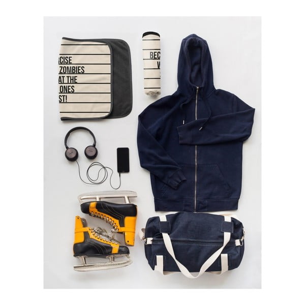 Asciugamano sportivo Zombies, 45 x 70 cm - Really Nice Things-image-2