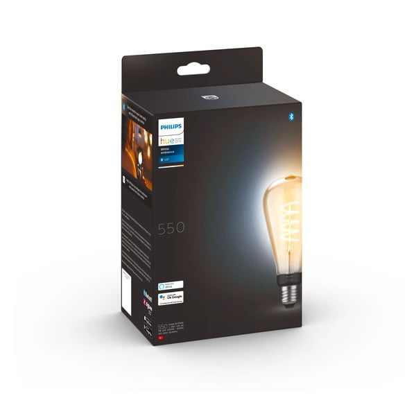 Lampadina smart a filamento E27, 7 W White ambiance - Philips Hue-image-3
