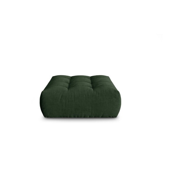 Pouf verde scuro Bloom - Micadoni Home