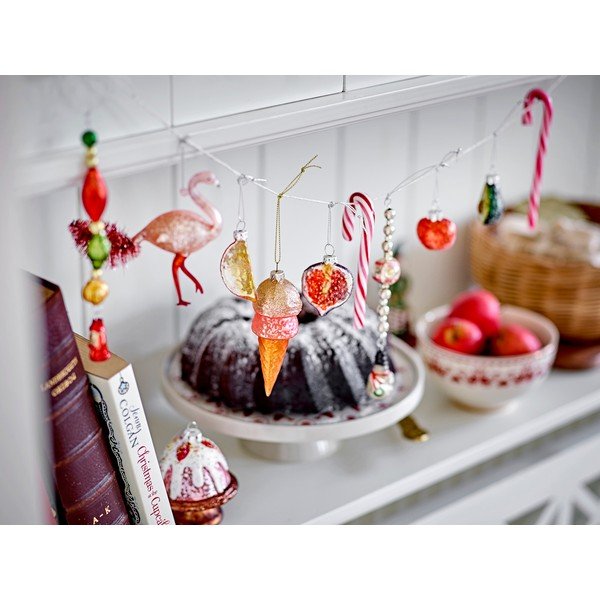 Decorazioni per albero di natale in set in vetro 5 pz 5,5 cm Finka – Bloomingville-image-1