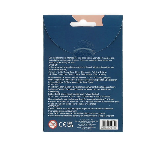 Giocattolo creativo Cosmic Love – Nail stickers – Rex London-image-3