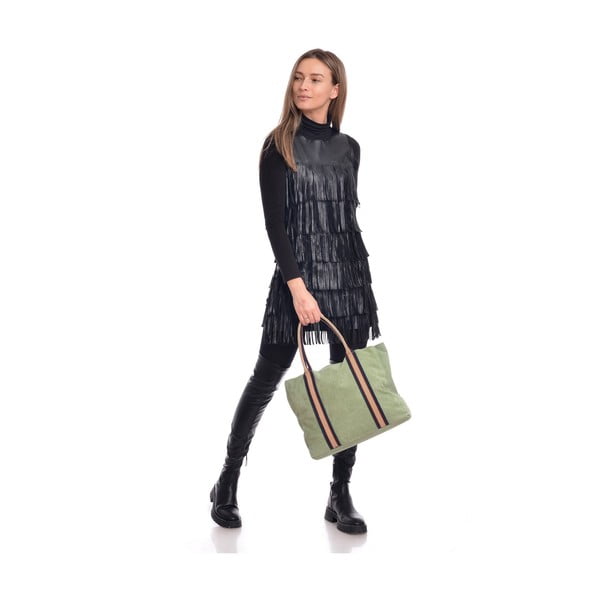 Borsa in pelle scamosciata - Isabella Rhea-image-4