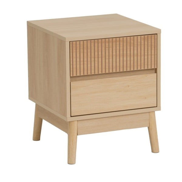 Comodino di colore naturale Iona – Casa Selección