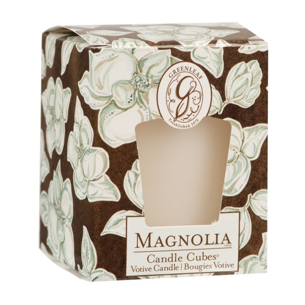 Candela profumata alla magnolia, durata di combustione 15 ore Magnolia - Greenleaf