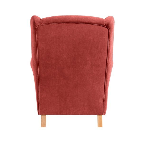 Poltrona rosso mattone Lorris - Max Winzer-image-3