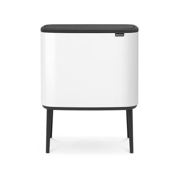 Cestino per la spazzatura in acciaio bianco touch 36 l Bo Touch Bin – Brabantia-image-3