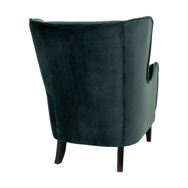 Poltrona in velluto verde scuro Campo - House Nordic-image-3