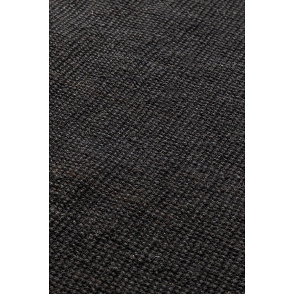 Tappeto nero in iuta 160x230 cm Bouclé – Hanse Home-image-2