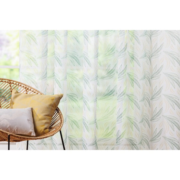 Tenda sottile bianca/verde 300x260 cm Seva – Mendola Fabrics-image-3