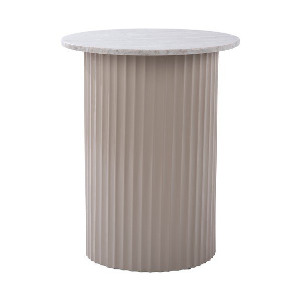 Tavolino rotondo in marmo ø 50 cm Luscious - Leitmotiv