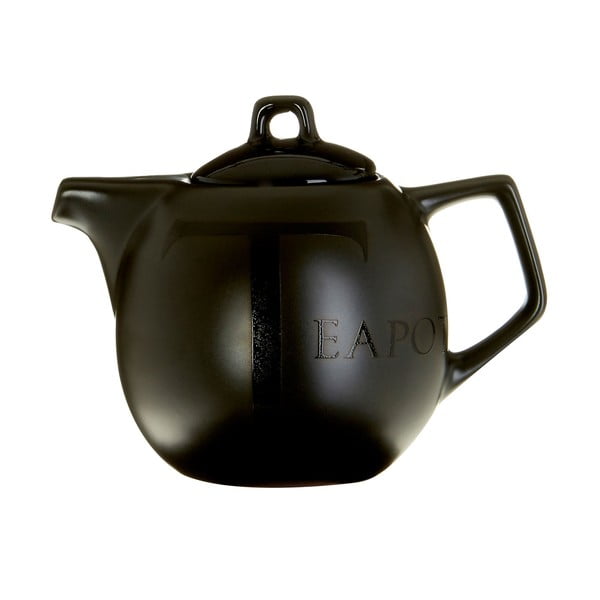 Teiera in ceramica nera , 500 ml - Premier Housewares