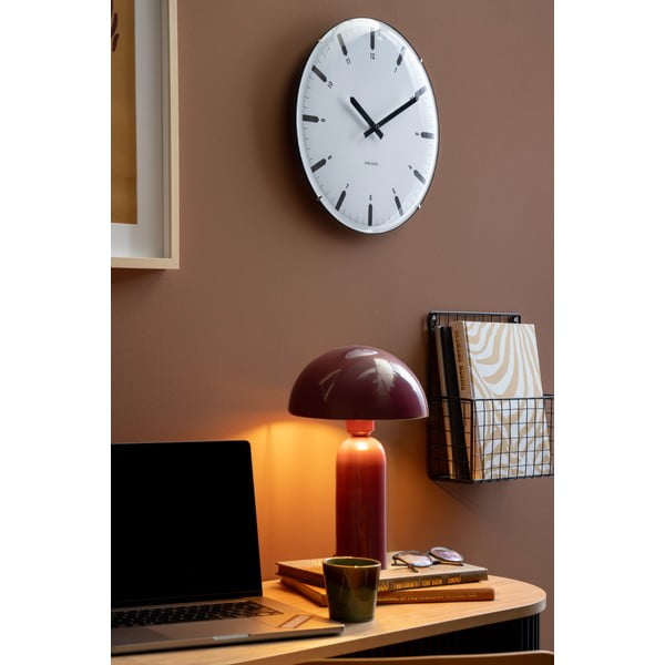 Lampada da tavolo color malva (altezza totale 35 cm) Aente  – Leitmotiv-image-1