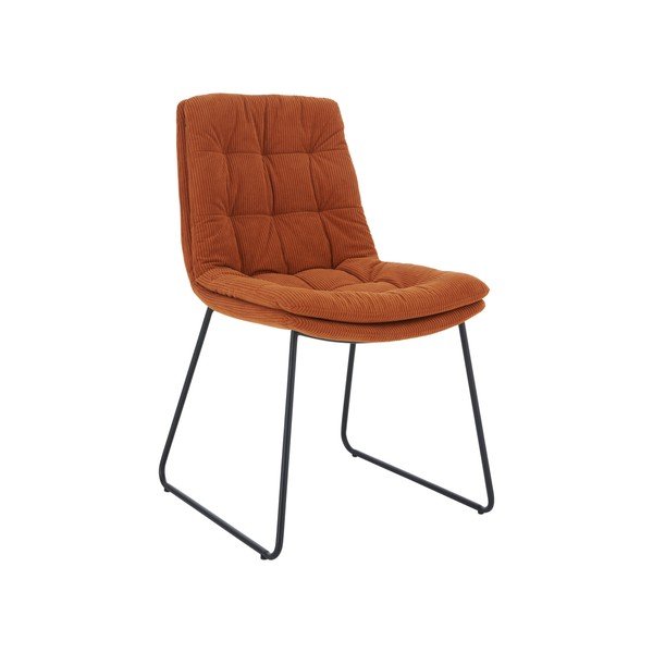 Sedie da pranzo in set marrone cognac imbottito 2 pz Beond – Ellos Home