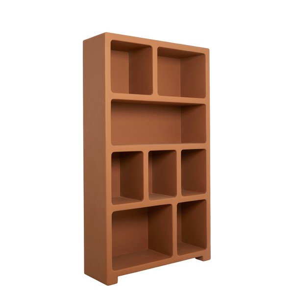 Scaffale color terracotta 110x190x35 cm Nahua – Light & Living