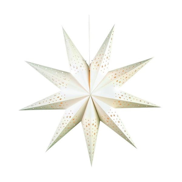 Decorazione luminosa bianca con motivo natalizio ø 75 cm Solvalla - Markslöjd