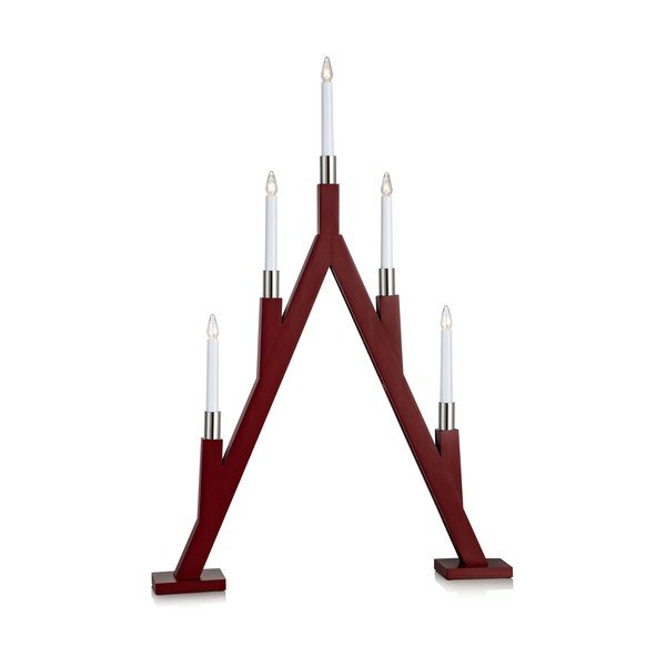 Decorazione luminosa natalizia rossa Bjurfors - Markslöjd