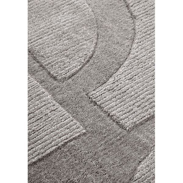 Tappeto grigio in lana tessuto a mano 120x170 cm Alexis - Villeroy&Boch-image-4