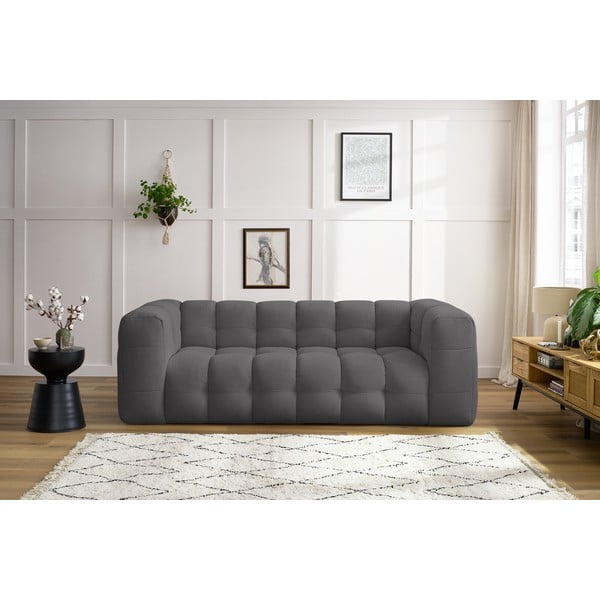 Divano grigio scuro 232 cm Cloud - Bobochic Paris-image-1