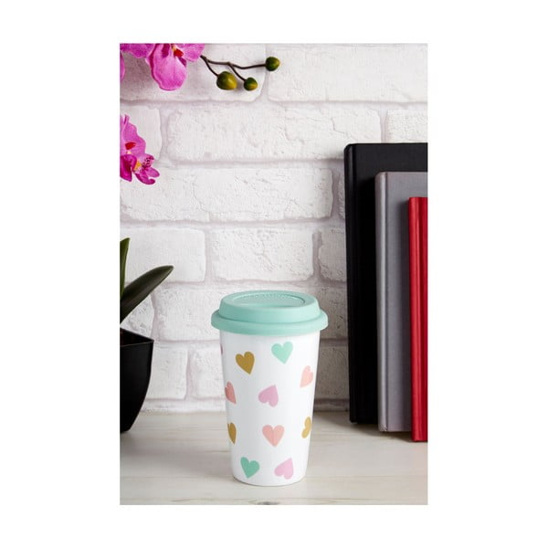 Tazza da viaggio Confetti, 330 ml - Premier Housewares-image-3