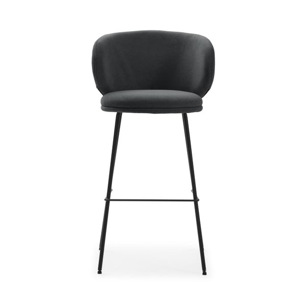 Set di sbagelli da bar in grigio scuro 2 pz (altezza della seduta 65 cm) Rush – Marckeric-image-2