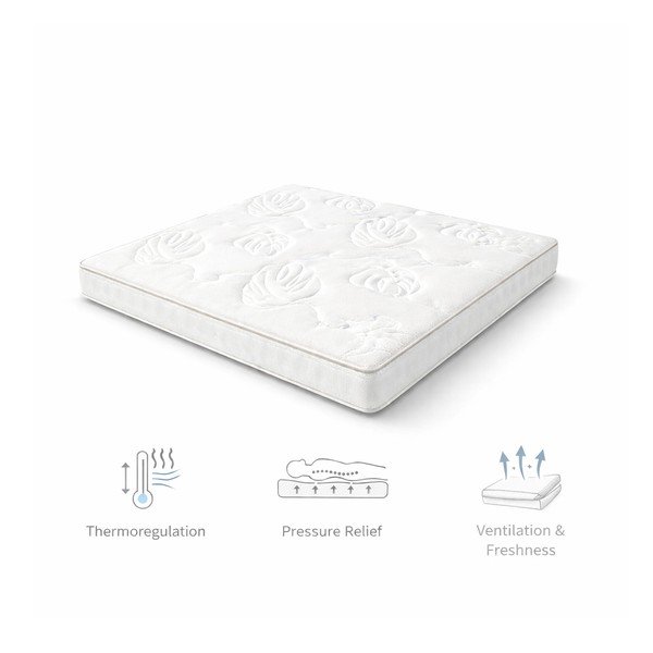 Materasso semirigido a molle termoregolante 160x200 cm Memory Luna – Bonami Selection-image-3