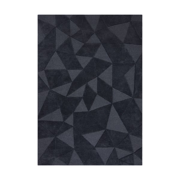 Tappeto in lana grigio 200x290 cm Shard - Flair Rugs