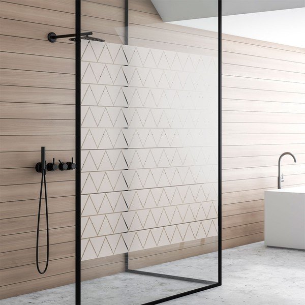 Set di adesivi per finestra 100 pz 10x10 cm Triangle – Ambiance-image-1