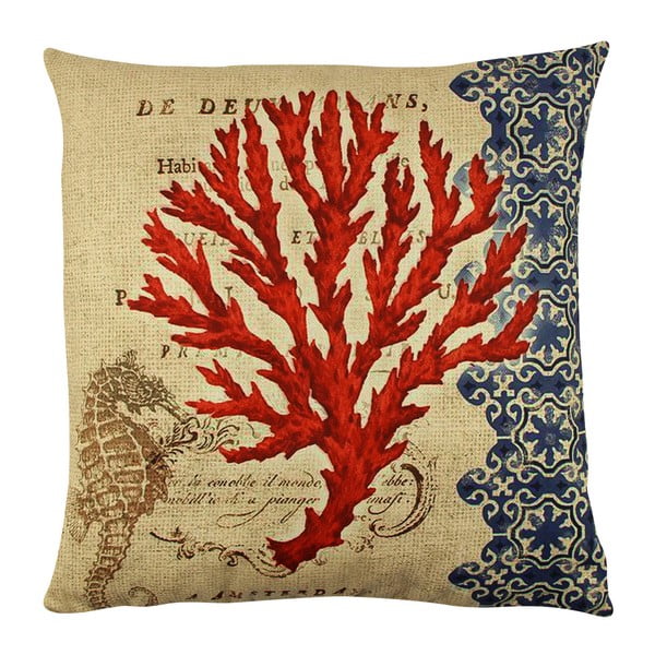 Cuscino con imbottitura Red Tree II, 43 x 43 cm - Gravel